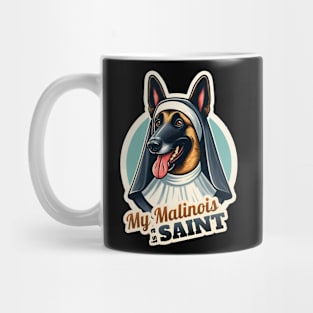 Belgian Malinois nun Mug